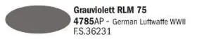 510004785 Italeri It4785ap Acrylic Paint Gray Violet