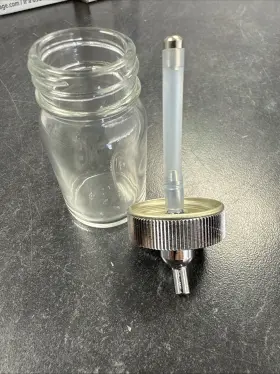 4042 Iwata Airbrush Bottle With Cap 3/4 Oz #3