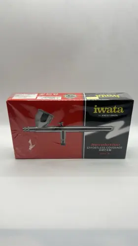 Iwata 538995081118 Anest Revolution Hp-cr Hp Cr Dual Action Airbrush Gravity Made Japan New
