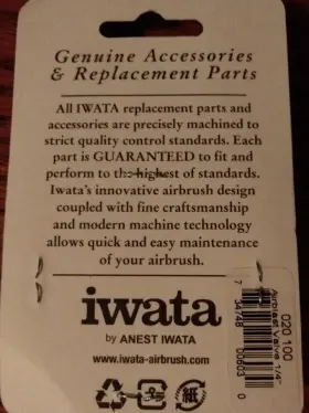 Iwata 734748006030 Airbrush Part - Airblast Regulator 1/4 Inch Pn 020 100 Brand New Nice #2