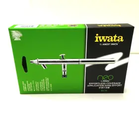 Iwata 734748054208 Siphon Feed Dual Action Bcn Neo Airbrush New And Sealed