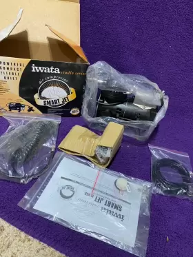 Is-850 Iwata 734748710852 Studio Series Smart Jet Air Compressor Is850