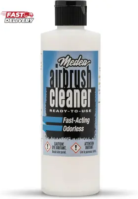 Iwata 744759425072 Medea Airbrush Cleaner 8 Oz Ready-to-use Solution For Airbrushes Paint Brushe