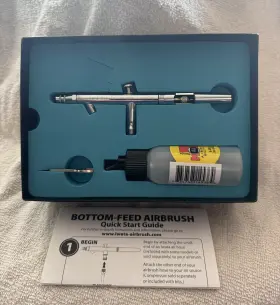 Ecl2002 Iwata Ecl2000 Eclipse Hp-bcs Siphon Feed Dual Action Airbrush - Brand New #3