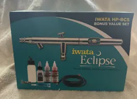 Ecl2002 Iwata Ecl2000 Eclipse Hp-bcs Siphon Feed Dual Action Airbrush - Brand New