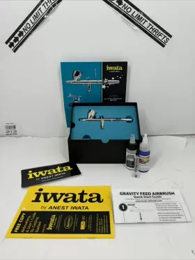 Ecl4501 Iwata Eclipse Hp-cs Value Set With No Hose Cleaner And Paint