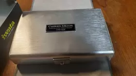 Icm4502 Iwata Custom Micron Cm-c Plus Gravity Feed Dual Action Airbrush Model #2