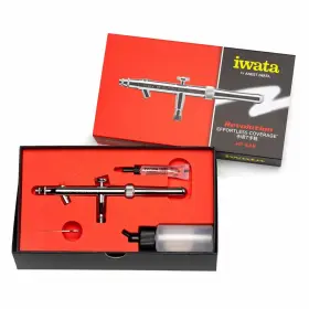 Iwar1000 Iwata Revolution Hp-sar Siphon Feed Single Action Airbrush