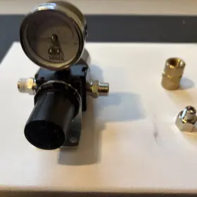 A600dh Iwata-medea Moisture Filter/regulator And Gauge For Airbrush