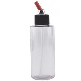 I4504 Iwata-medea Clear Cylinder Bottle 4oz