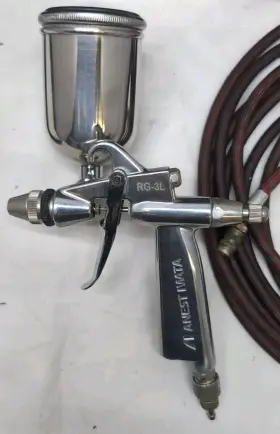 Is-875 Iwata-medea Smart Jet Pro Compressor With Rg-3l Spray Gun Bundle #2