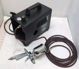 Is-875 Iwata-medea Smart Jet Pro Compressor With Rg-3l Spray Gun Bundle #3
