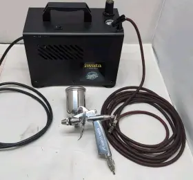 Is-875 Iwata-medea Smart Jet Pro Compressor With Rg-3l Spray Gun Bundle