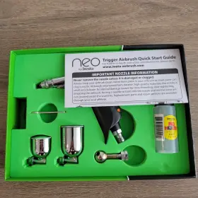 N5000 Iwata-medea Neo Trn2 Side Feed Trigger Airbrush New In Sealed Box #3