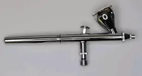 N-4500 Iwata Exclnt Neo Cn Gravity Feed Dual Action Airbrush Model N4500 #3