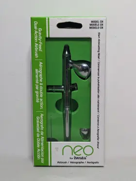 N4500m Iwata Neo Cn Gravity Feed Dual Action Airbrush Model - New Sealed
