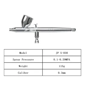 Jp-s030 J-pen Hobby Jp S030 Airbrush Spray Gun Advanced Precision Spraying Model Painting Nail #3