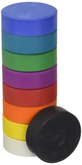 101268 Jack Richeson Tempera Watercolor Cakes Refill 9 Count Pack Of 1 Multicolor