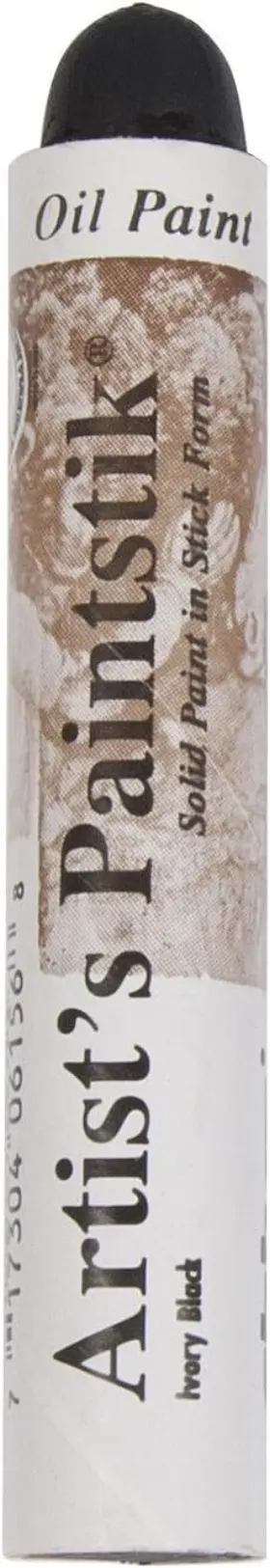 121203 Jack Richeson Shiva Oil Paintstik Ivory Black 1 Count Pack Of