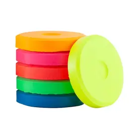 2018464 Jack Richeson Mini Tempera Cake Refills Fluorescent Color Set Of 6