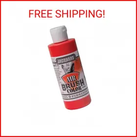 Jacquard 743772022305 Airbrush Color 4oz Iridescent Scarlet