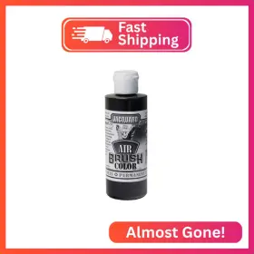 Jab2106 Jacquard Airbrush Color 4oz Transparent Black