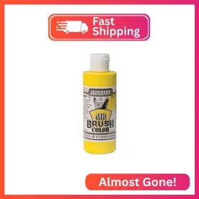 Jab2200 Jacquard Airbrush Color 4oz Opaque Yellow