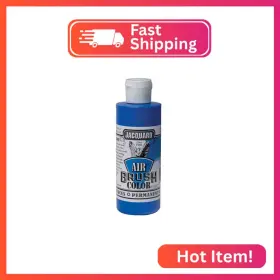 Jab2302 Jacquard Airbrush Color 4oz Metallic Blue
