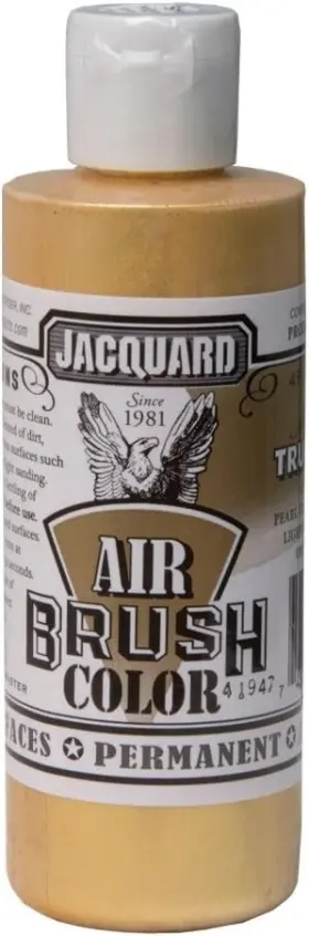 Jab2303 Jacquard Airbrush Color 4oz Metallic 4 Fl Oz Pack Of 1 True Gold