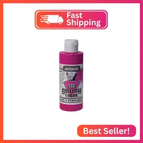 Jab2406 Jacquard Airbrush Color 4oz Fluorescent Raspberry
