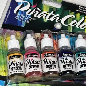 Jac9918 Jacquard Overtones Pinata Color The Exciter Pack 9 Alcohol Inks New #3
