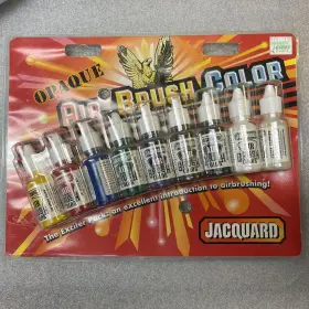 Jac9935 Jacquard Products Opaque Airbrush Exciter Starter Pack 9/pkg-0.5oz