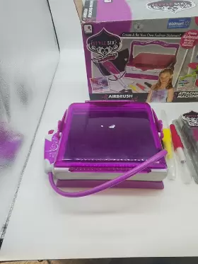 Jakks Pacific 039897058290 Style Six Airbrush Kit Fabric Blopen And Attaching Bedazzle Machine #2