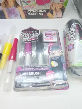 Jakks Pacific 039897058290 Style Six Airbrush Kit Fabric Blopen And Attaching Bedazzle Machine #3