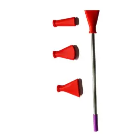 Jilinwei 790807261345 Stainless Steel Straw Blow Nozzles Set For 1 Count Pack Of Red