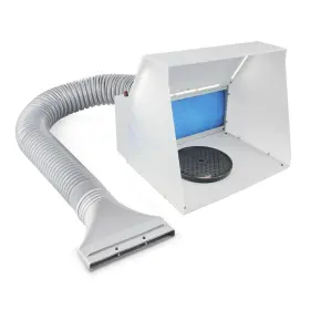 Sp-e412k Joyabest Airbrush Hobby Spray Booth Kit Paint With Adjustable 5.1m /min Powerful