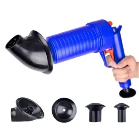 Jjx1195 Jtzxjjx Toilet Piston Tool Set Pneumatic Sewer Blaster Sink Clog Remo
