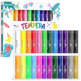 Je-dchb-24-dl Jupitearth Paint 1 Count Pack Of 24 Colors Classic Neon Metallic