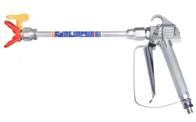 120028 Jwgjw Airless Paint Spray Gun With 10 Inch Extension Pole And A 517 Nozzle