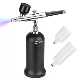 Kibee 759663893268 Updated Cordless Airbrush Kit With Compressor Usb-c Rechargeable Airbru