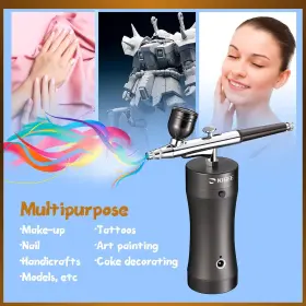 Kb-ab001 Kibee Aibrush Rechargeable Handheld Mini Air Compressor Airbrush Portable Co #3