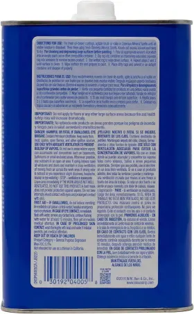 Qksp94005ca Klean-strip Odorless Mineral Spirits 1 Quart 32 Fl Oz Pack Of #2