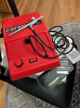 C3500 Kopykake 088500335006 Airmaster Cake Air Brush Compressor Set - Never Used