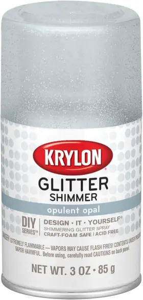 I00407000 Krylon I00407008 Opulent Opal Glitter 4 Fl Oz Pack Of 1