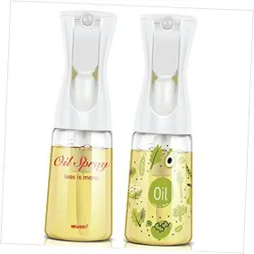 Kt Tech 601 600 Oliver Oil Sprayer For Cooking Spray Bottle 6oz Non-aerosol Refillable Set
