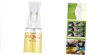 Kt Tech Fs 600 Oliver Oil Sprayer For Cooking Spray Bottle 6oz Non-aerosol Refillable Word