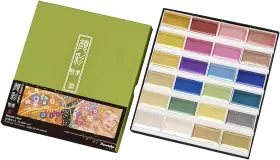 Nw2a Kuretake Mc20/24v/nw2a Gansai Tambi Watercolor Paint 11.64 Fl Oz Pack Of 1 Multi Color