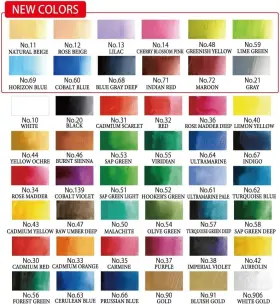 Mc20 Kuretake Mc20/48v Gansai Tambi Watercolor Paint Set 36 1 Count Pack Of 48 Colors #3