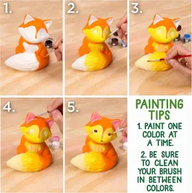 98629 L.o.l. Surprise Creative Roots Paint Your Own Fox Diy Kids 1 Count Pack Of Multi #3