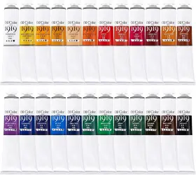1000870 Lightwish Oil Paint 24 Colors 50ml 40.5 Fl Oz Pack Of 1 Basic Color